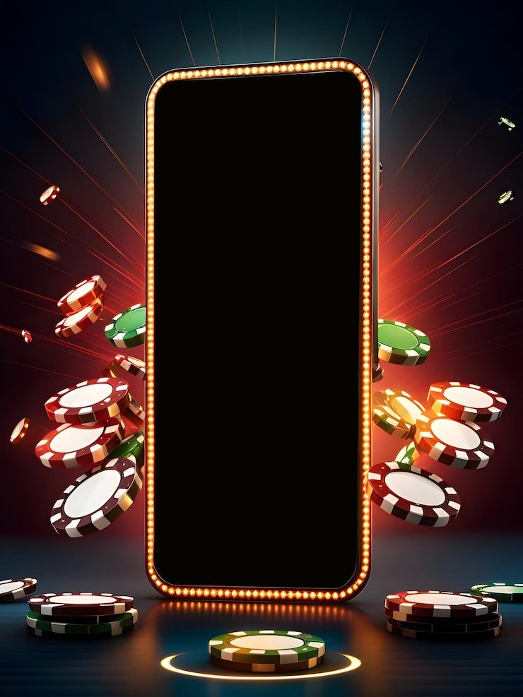 Dokumen lisensi mamabet dalam nuansa neon
